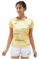 YONEX T-shirt damski 0034 Club Team soft yellow_2.jpg