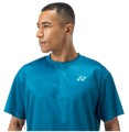 YONEX T-shirt męski 0045 Practice blue green_5.jpg