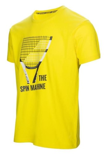 BABOLAT - T-shirt chłopięcy Core Pure Drive Tee aero yellow.jpg