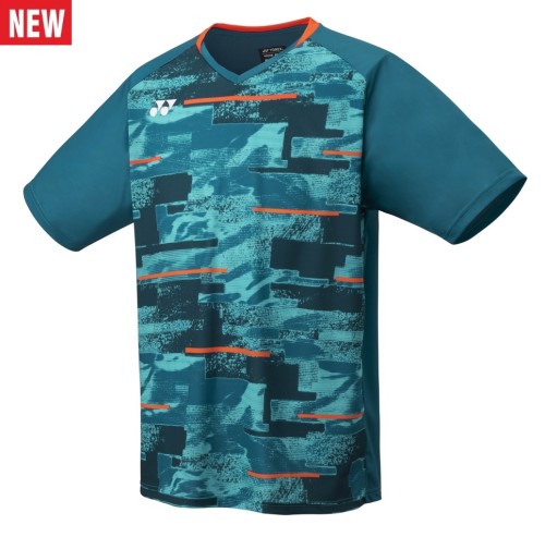 YONEX T-shirt męski 0034 Club Team blue green New.jpg