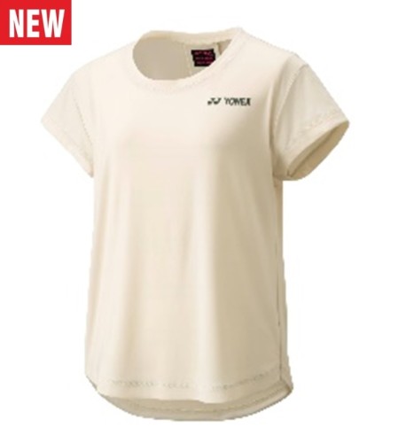 YONEX T-shirt damski practice 16630 sand NEW.jpg
