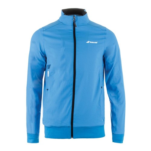 BABOLAT - Bluza chłopięca Core Jacket drive blue.jpg