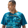 YONEX T-shirt męski 0034 Club Team blue green_5.jpg
