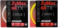 ASHAWAY Naciąg do badmintona Zymax 64TX white and orange.jpg