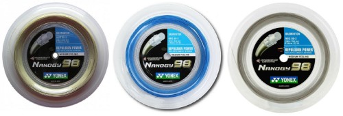 YONEX Naciąg do badmintona Nanogy 98 3 kolory.jpg