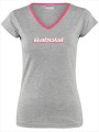 BABOLAT - T-shirt training girl-woman szary.jpg