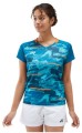 YONEX T-shirt damski 0034 Club Team blue green_2.jpg