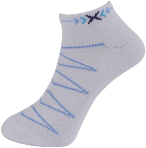 EXTHREE Skarpetki damskie FX-7880 white-blue.jpg
