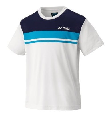 YONEX T-shirt męski 16637 white.jpg