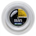 Yonex naciąg do badmintona BG 65 biały rolka.jpg