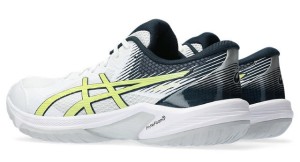 ASICS - Buty męskie do badmintona Gel Beyond FF white/glow yellow