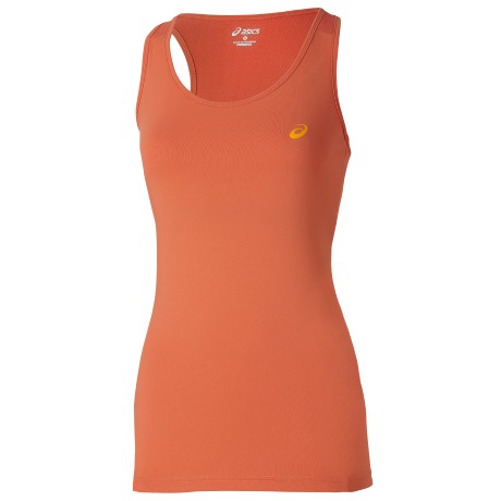 ASICS - Bezrękawnik damski Racerback Tank coralicious.jpg