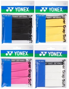 YONEX - Owijka wierzchnia gładka AC136 SOFT - 3 szt. (4 kolory)