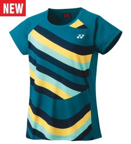 YONEX T-shirt damski Practiice 16694 blue green NEW.jpg